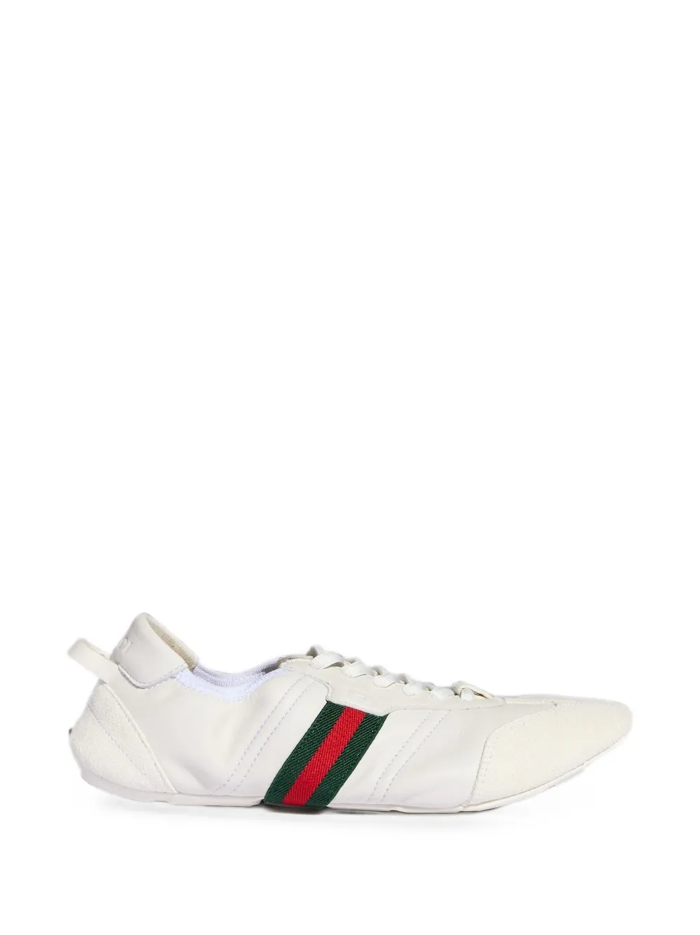 Gucci Flex leather sneakers Wit