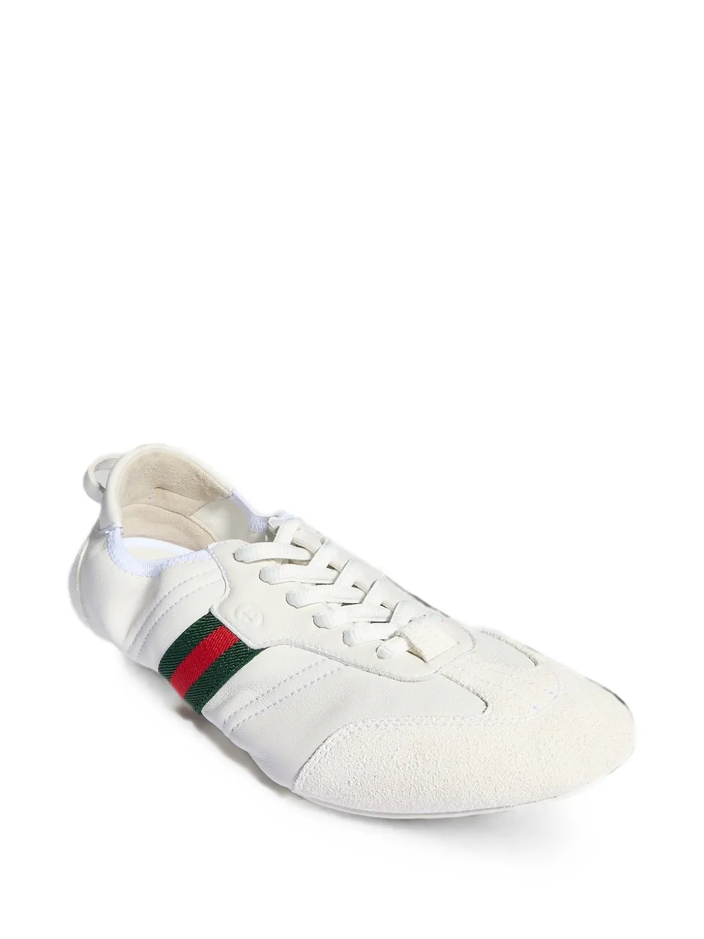 Gucci Flex leather sneakers Wit