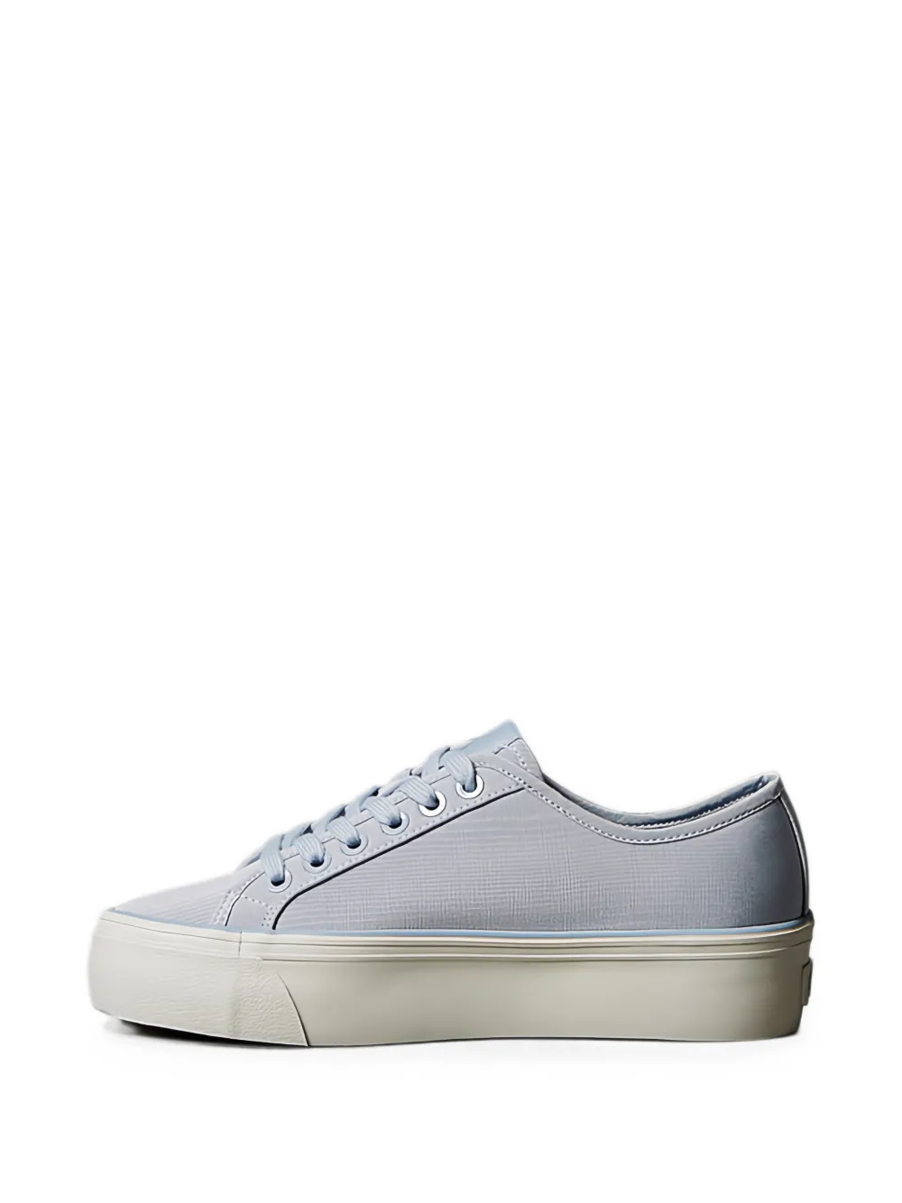 Calvin Klein lace-up platform sneakers Blauw