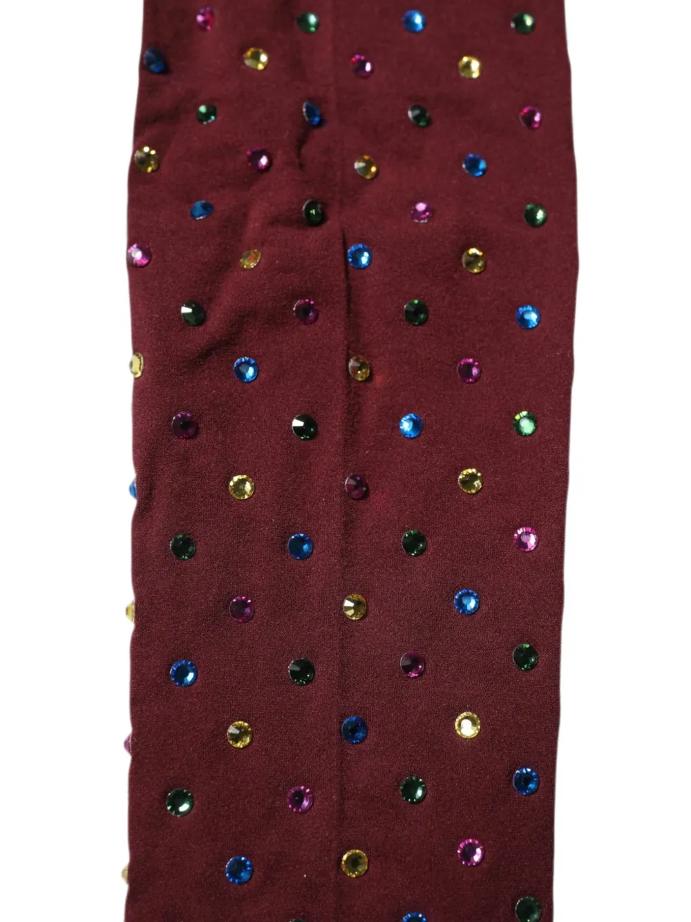 Dolce & Gabbana Legging verfraaid met stras Bruin