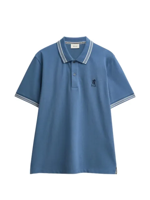 Pringle of Scotland piqué tipped polo shirt