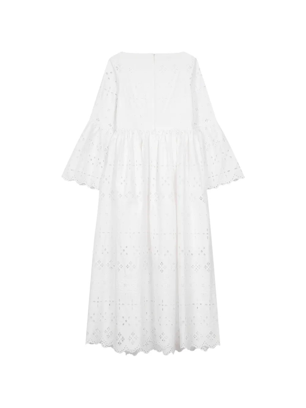 ELIE SAAB JUNIOR Jurk met klokmouwen Beige