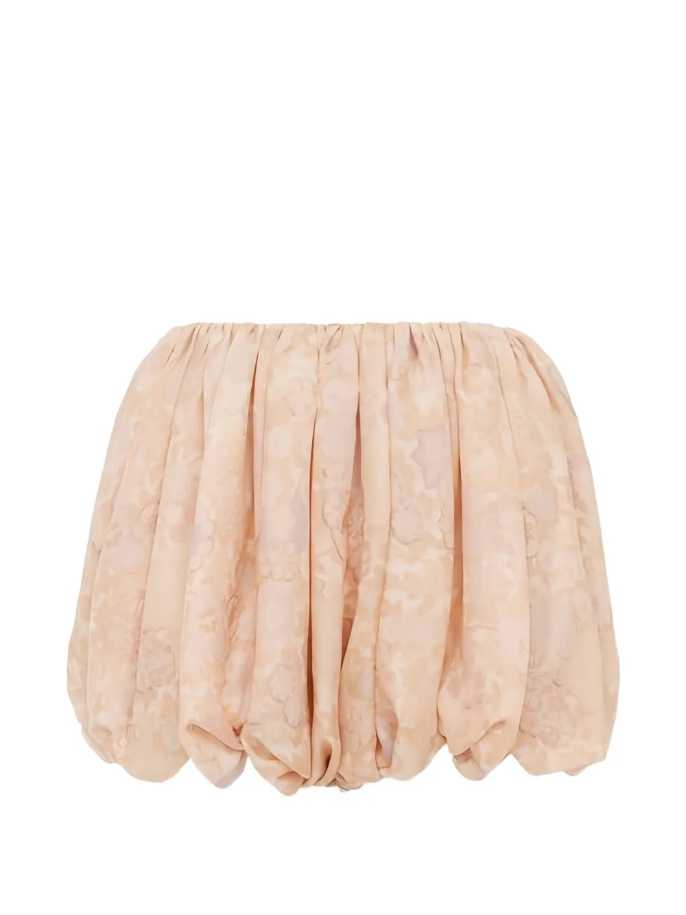 Chloé Kurze Bubble Shorts mit Blumen-Print - Rosa