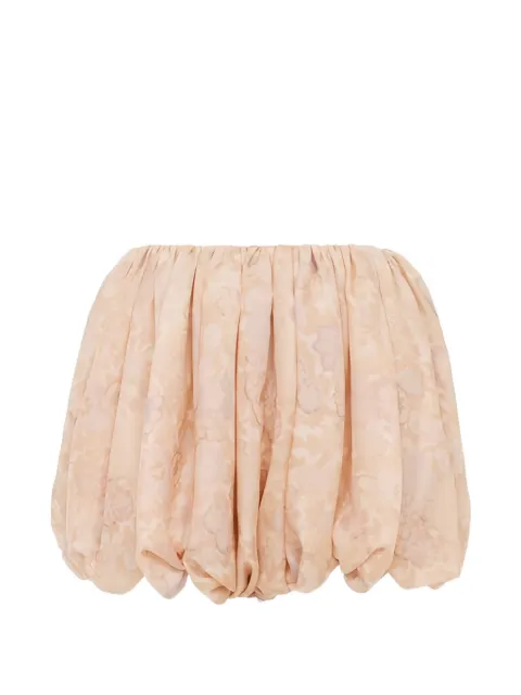 Chloé mini floral-print balloon shorts