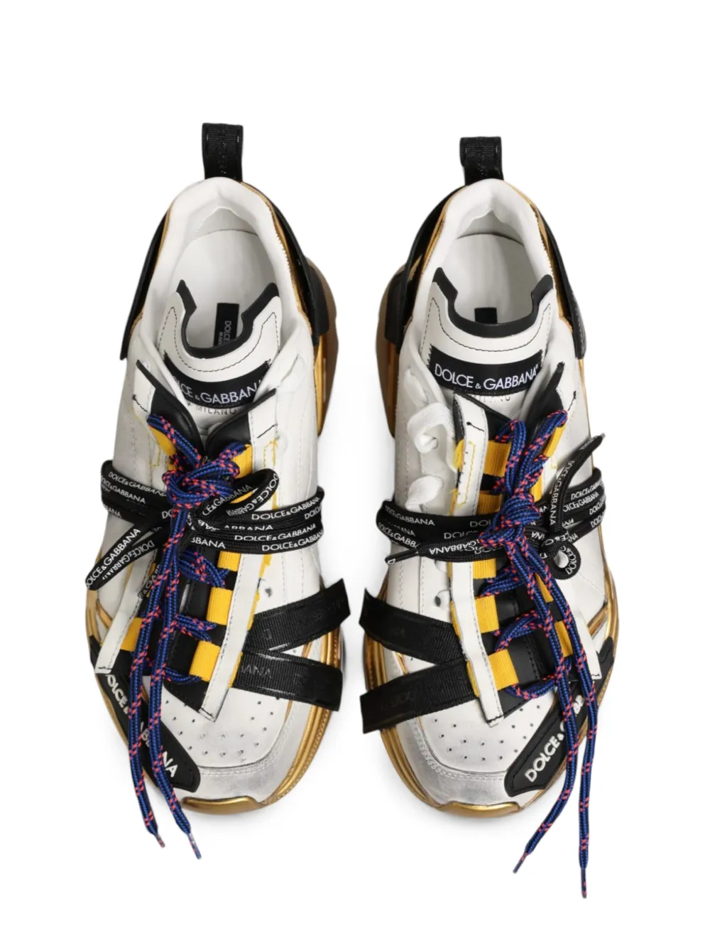 Dolce & Gabbana Daymaster logo-tape sneakers Wit