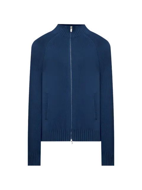 Brunello Cucinelli zip-up raglan-sleeve cardigan