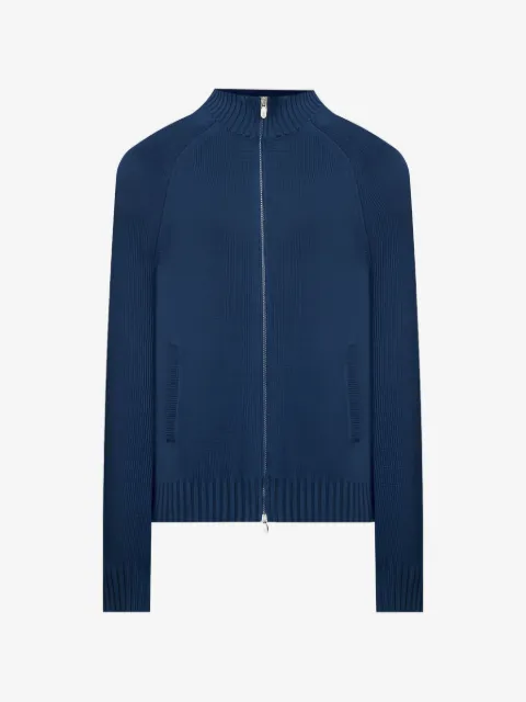 Brunello Cucinelli zip-up raglan-sleeve cardigan