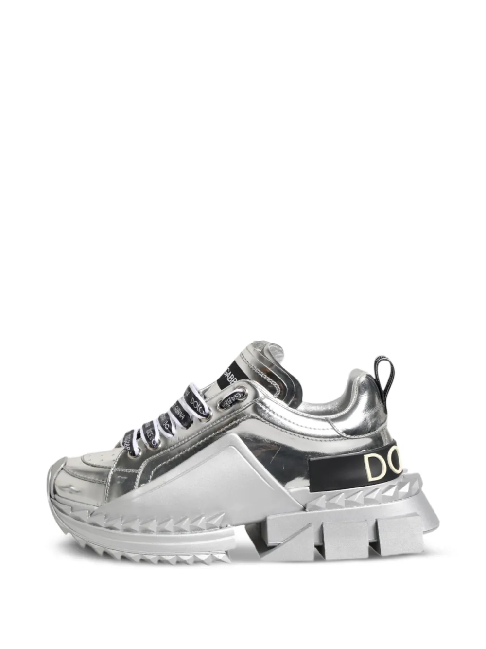Dolce & Gabbana Super Queen sneakers Zilver