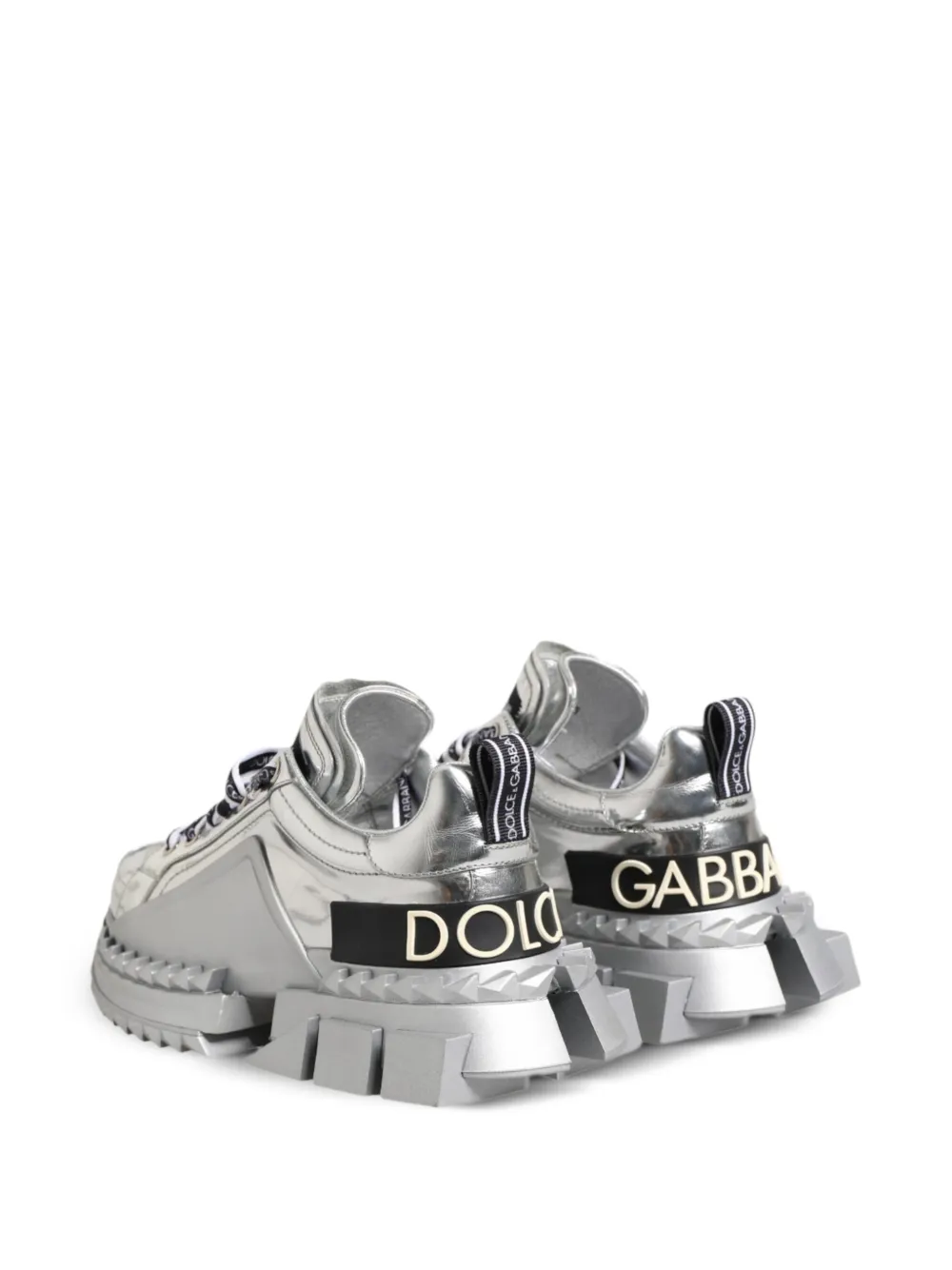 Dolce & Gabbana Super Queen sneakers Zilver