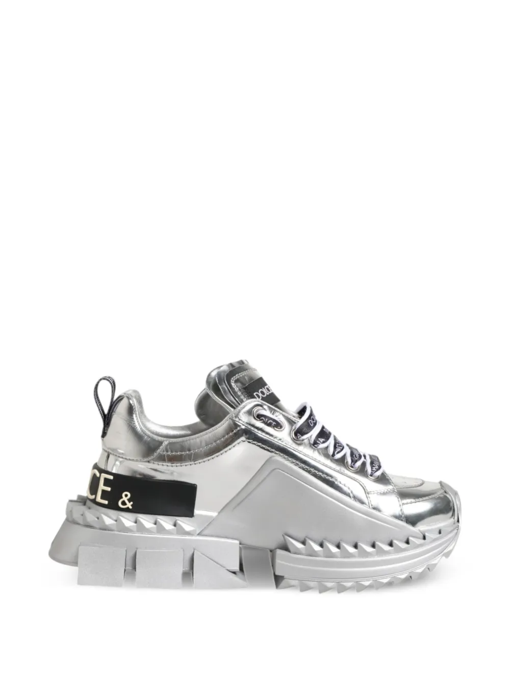Dolce & Gabbana Super Queen Sneakers - Silber