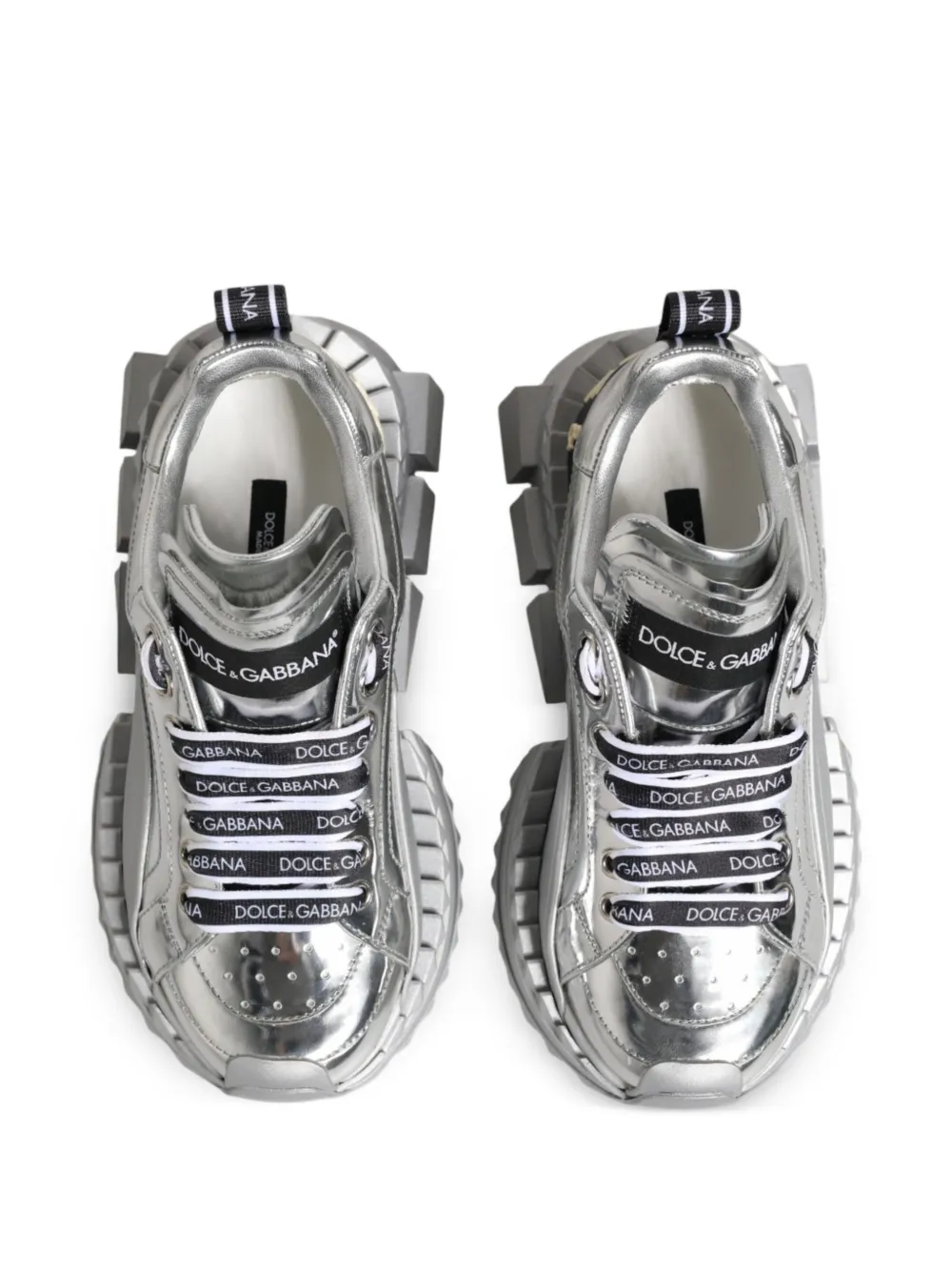 Dolce & Gabbana Super Queen sneakers Zilver