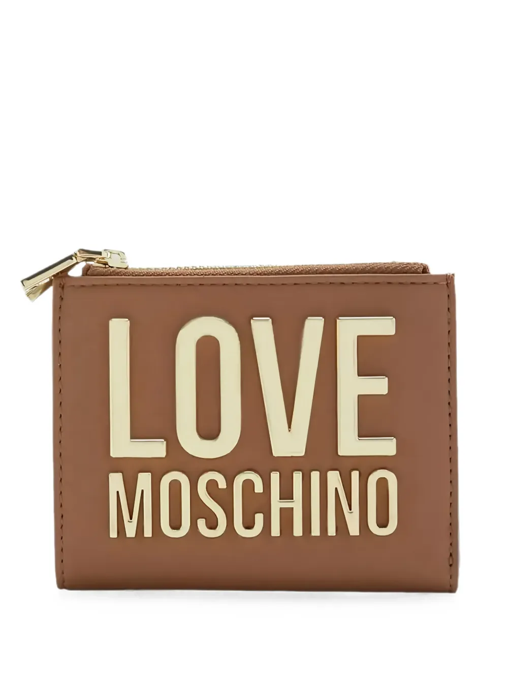Love Moschino logo-lettering zip-around wallet · One Size