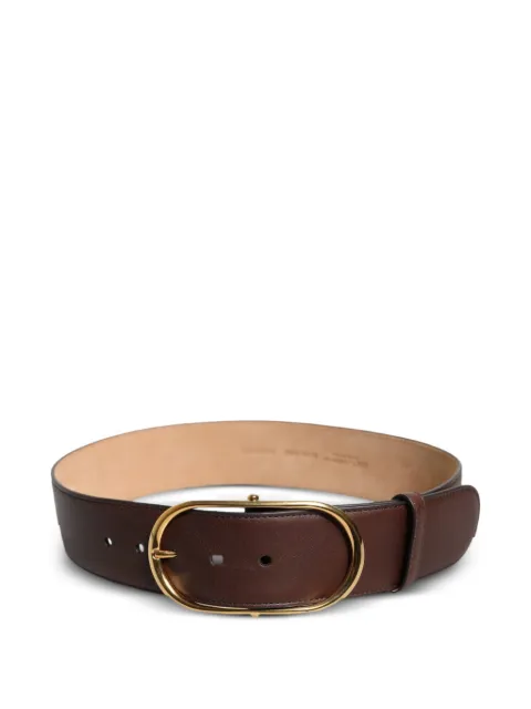 Dolce & Gabbana ceinture en cuir à boucle ovale