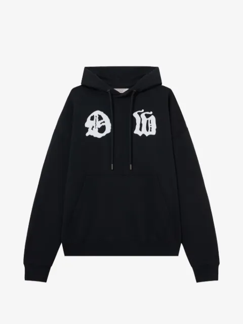 Off-White Palace Arrow logo-print drawstring hoodie