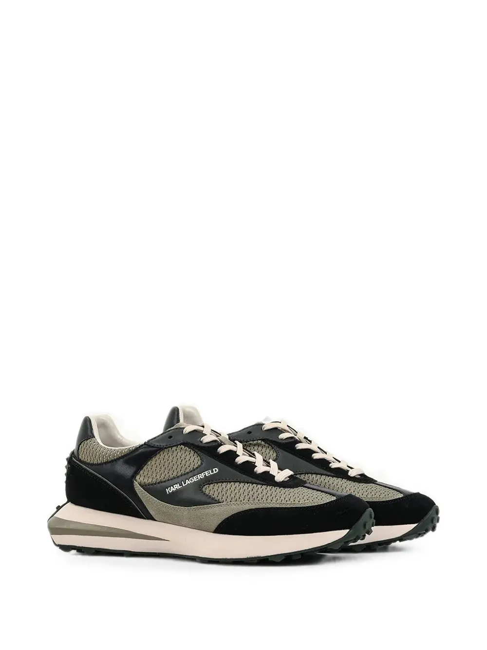 Karl Lagerfeld logo-detail sneakers Groen