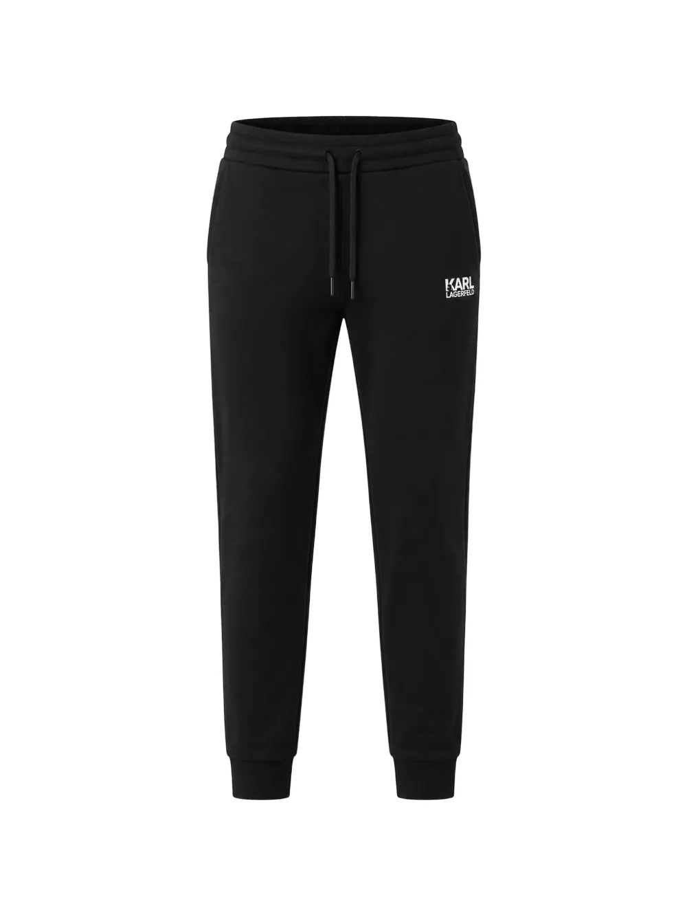 Karl Lagerfeld Pantaloni sportivi con vita elasticizzata - Nero