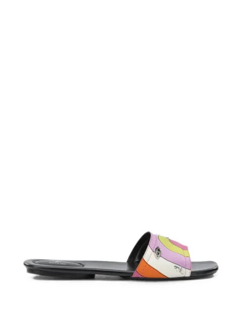 PUCCI sandalias con placa del logo