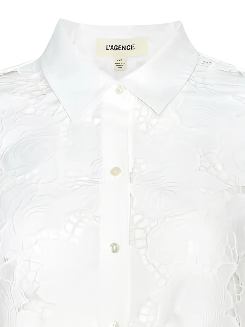 L'Agence Seychelle blouse Beige