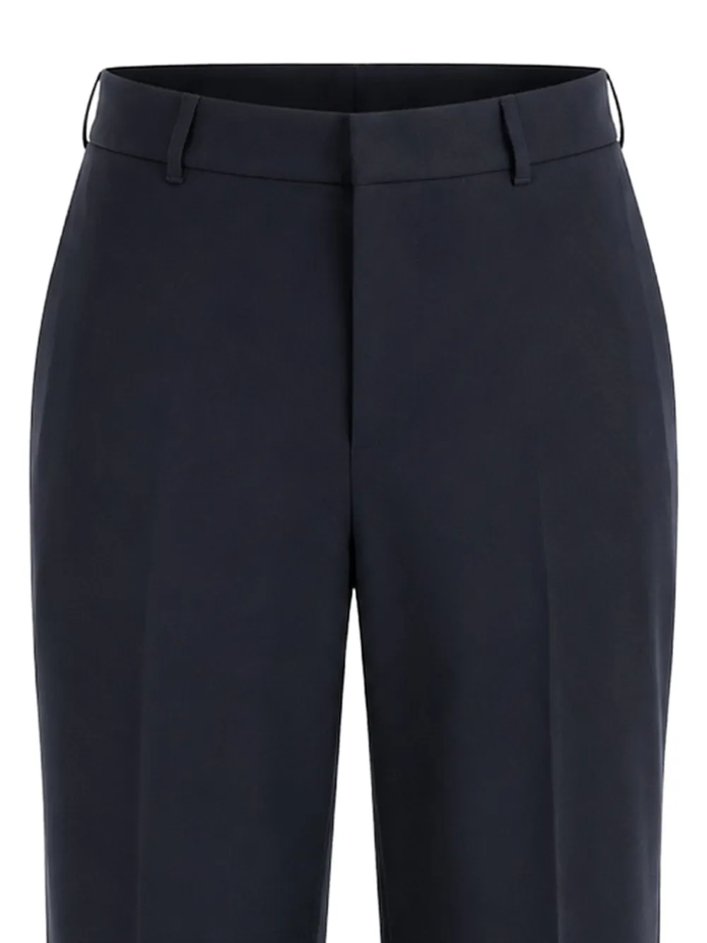 Armani Exchange Broek met logoplakkaat Blauw