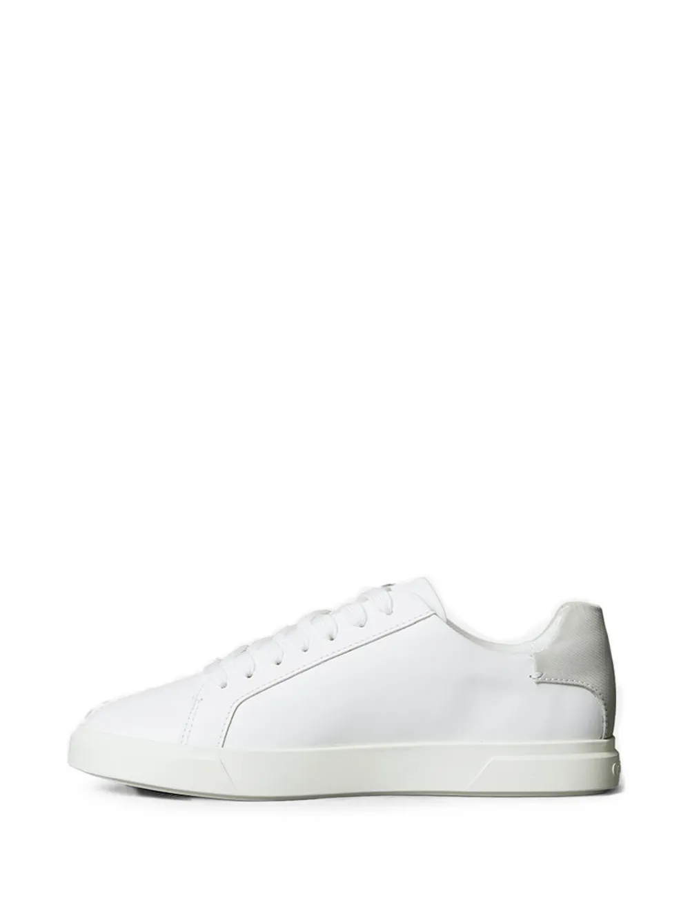 Calvin Klein leather sneakers Wit