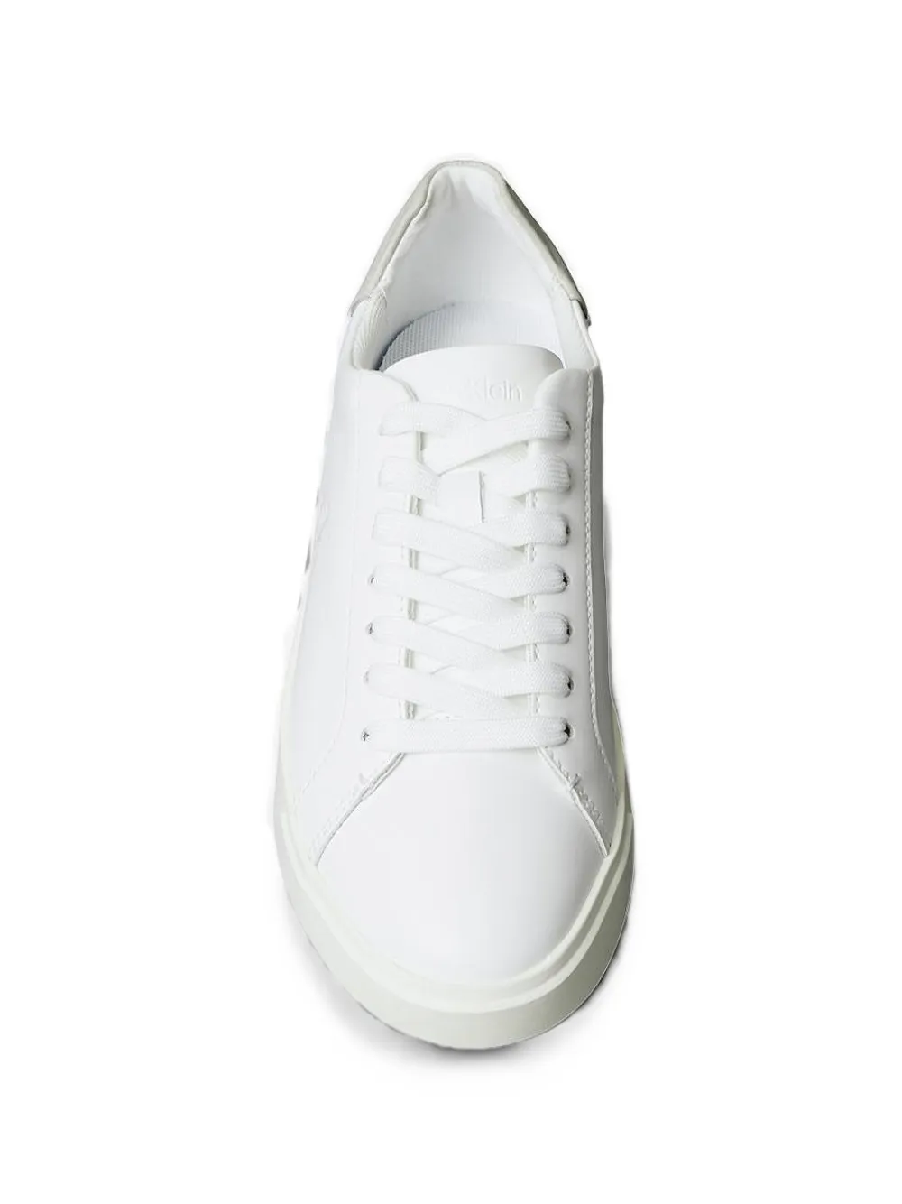 Calvin Klein leather sneakers Wit