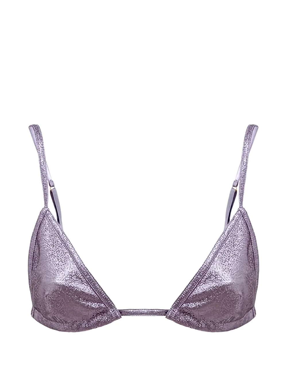 TOM FORD glitter-effect triangle-cup bra · 36
