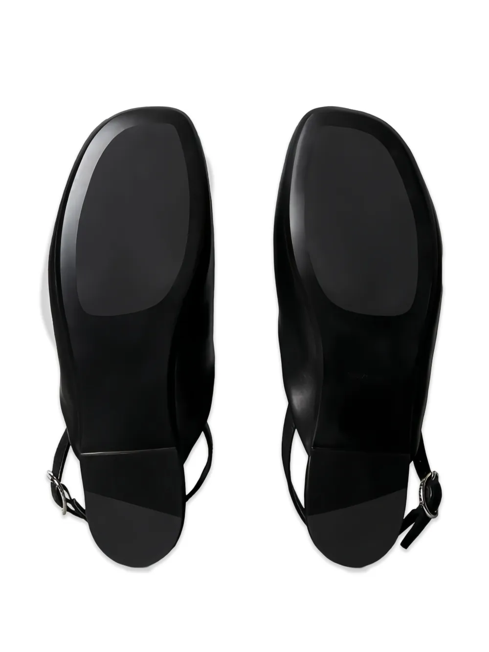 Calvin Klein Slingback Leather Flat Pumps from Calvin Klein