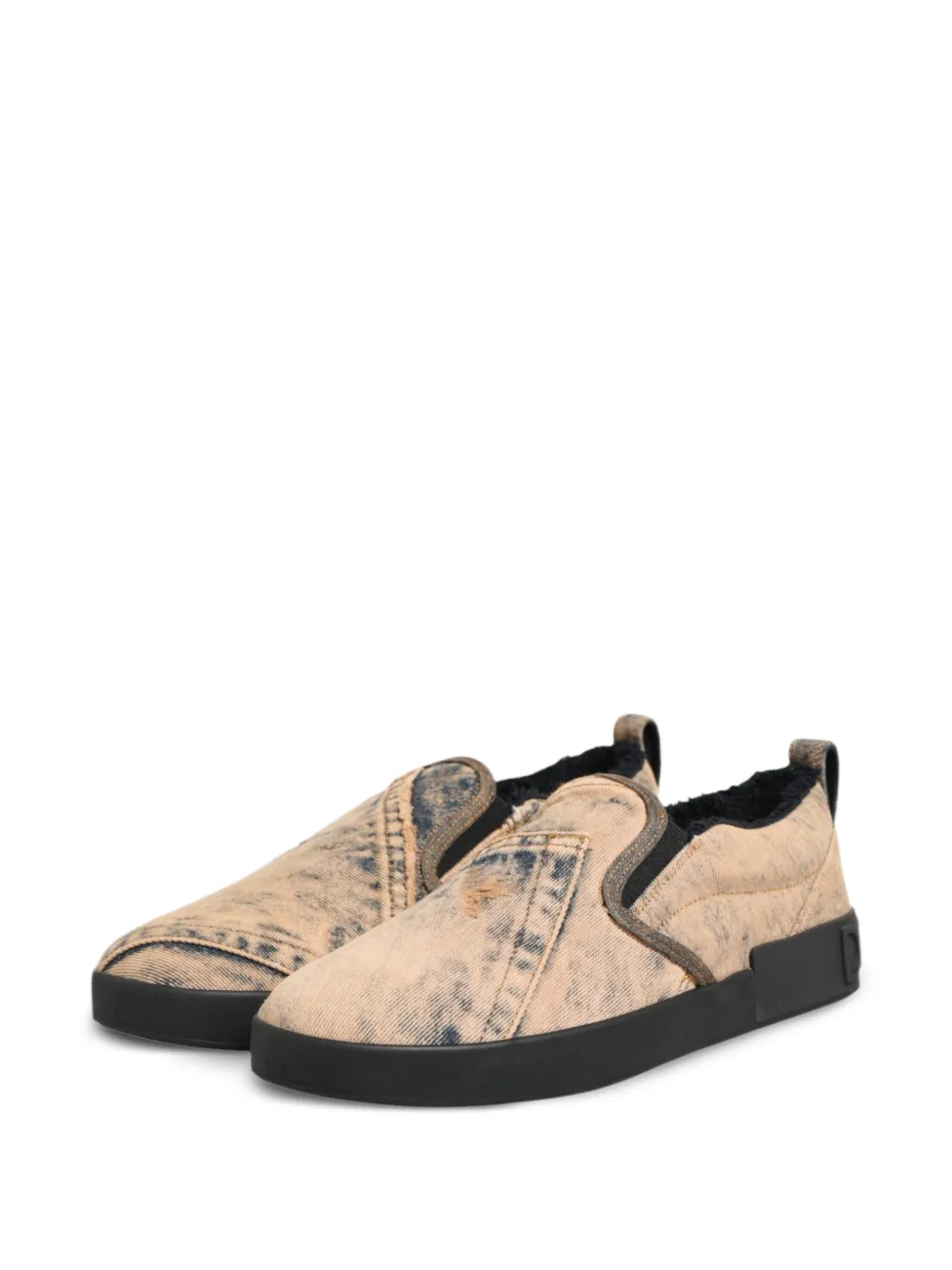 Dolce & Gabbana slip-on sneakers Beige