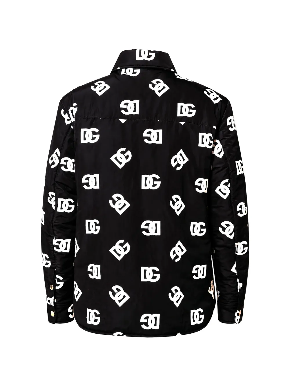 Dolce & Gabbana Gewatteerd jack Zwart