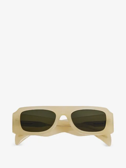 Jil Sander Edition 4 rectangle-frame sunglasses