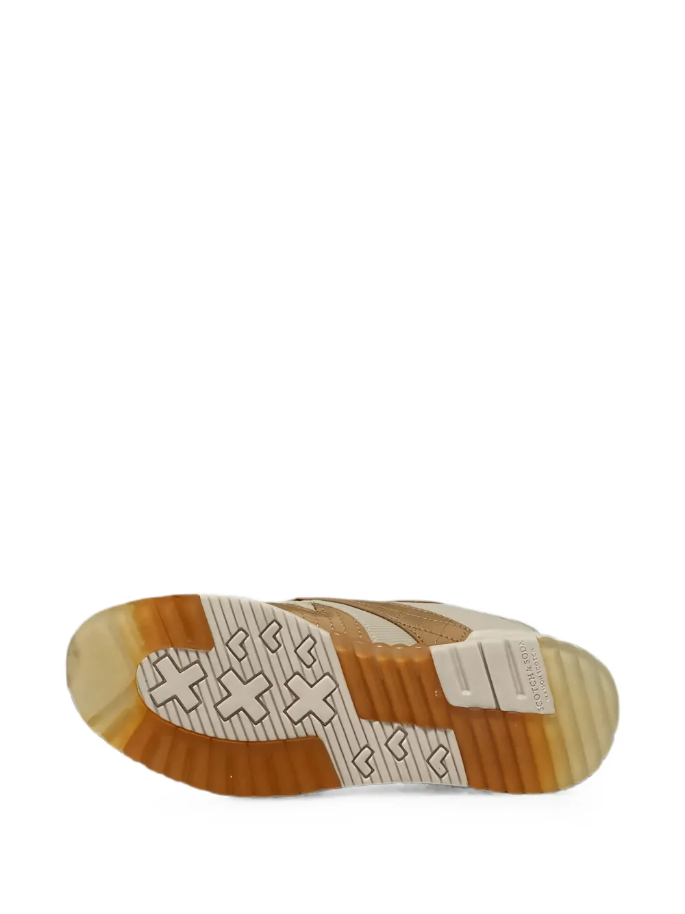 Scotch & Soda Sneakers met gewatteerd vlak Beige