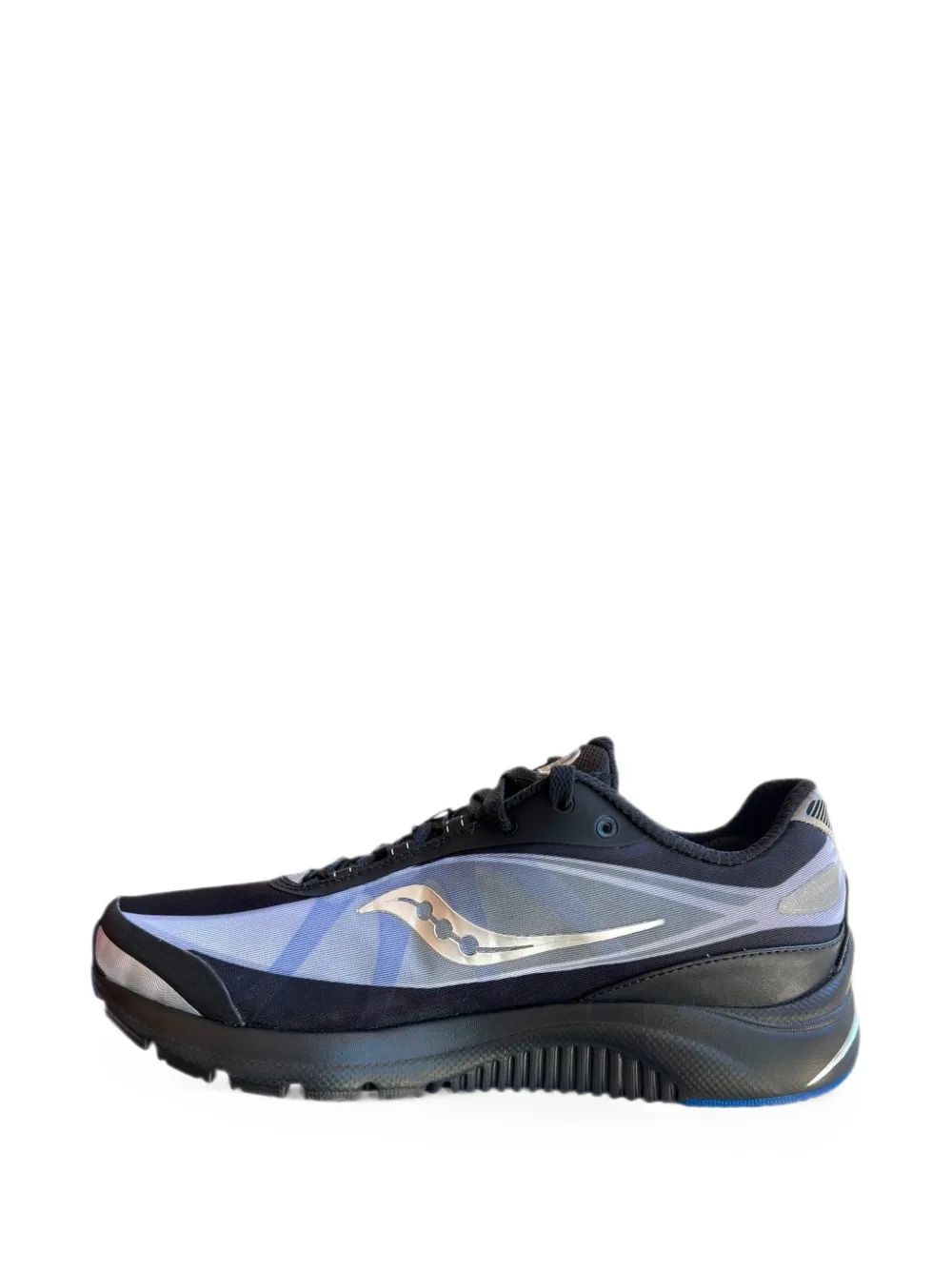 Saucony Kinvara 1 mesh-panelled sneakers Zwart