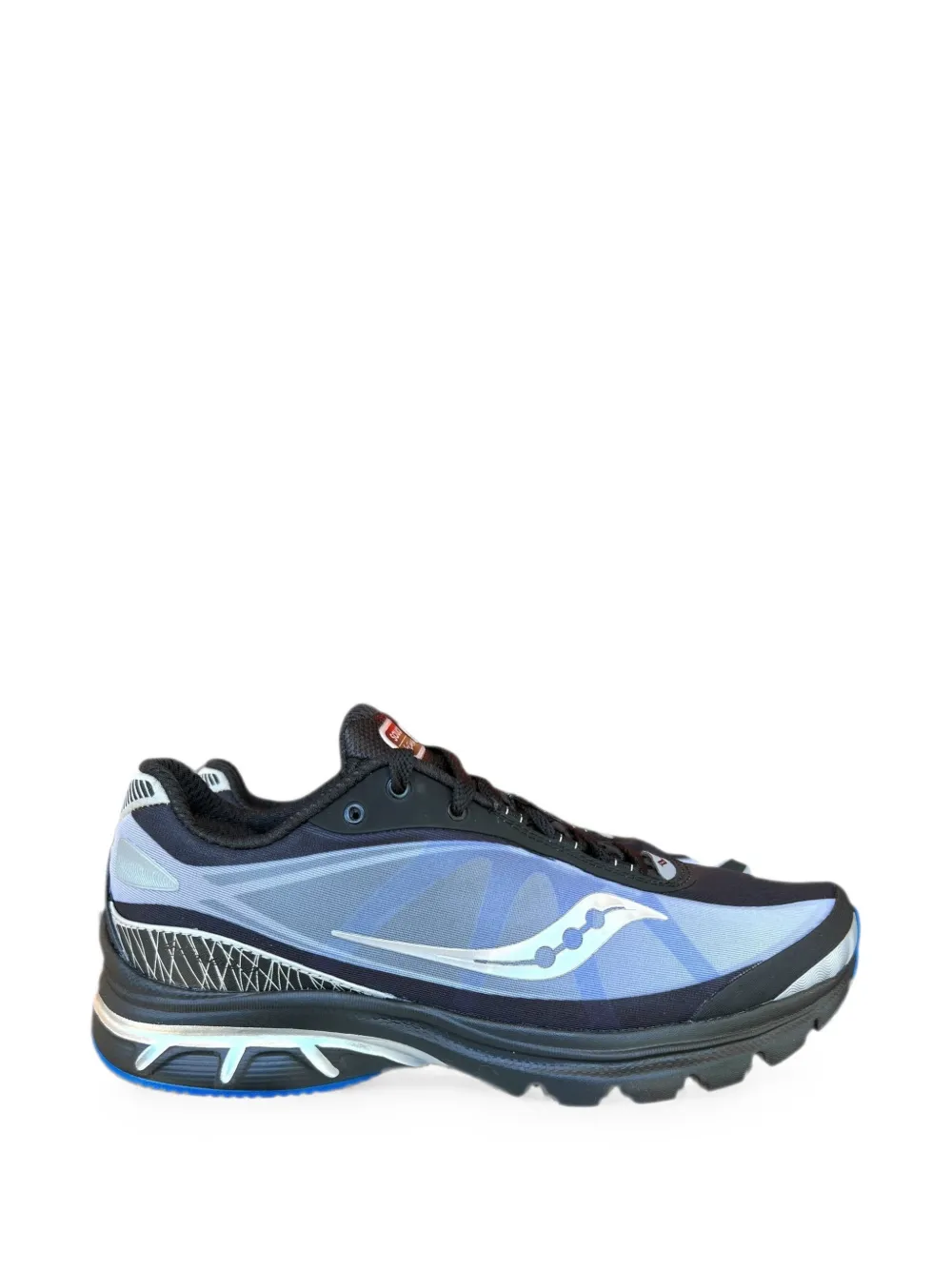 Saucony Kinvara 1 mesh-panelled sneakers Zwart