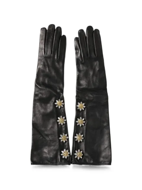 Dolce & Gabbana handsker med krystaludsmykning