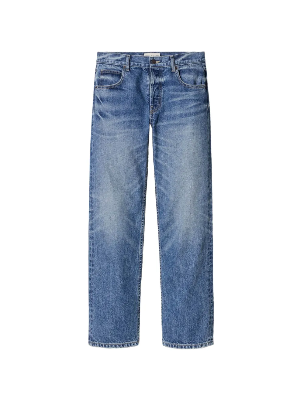 Nili Lotan Jeans dritti con effetto sfumato - Blu