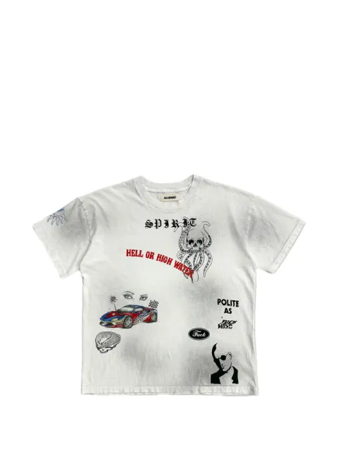 Alchemist camiseta de algodón con estampado gráfico