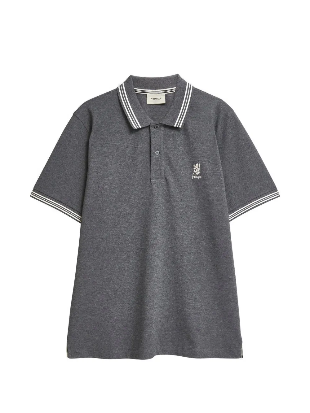 Pringle of Scotland Polo con zip - Grigio