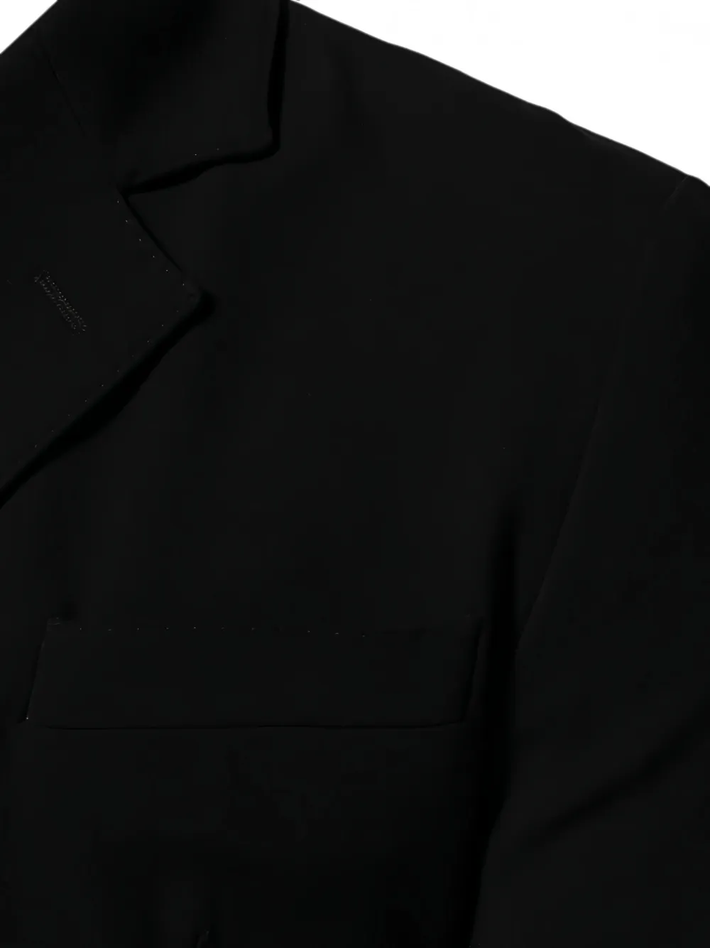 Dolce & Gabbana Blazer met dubbele rij knopen en puntige revers Zwart
