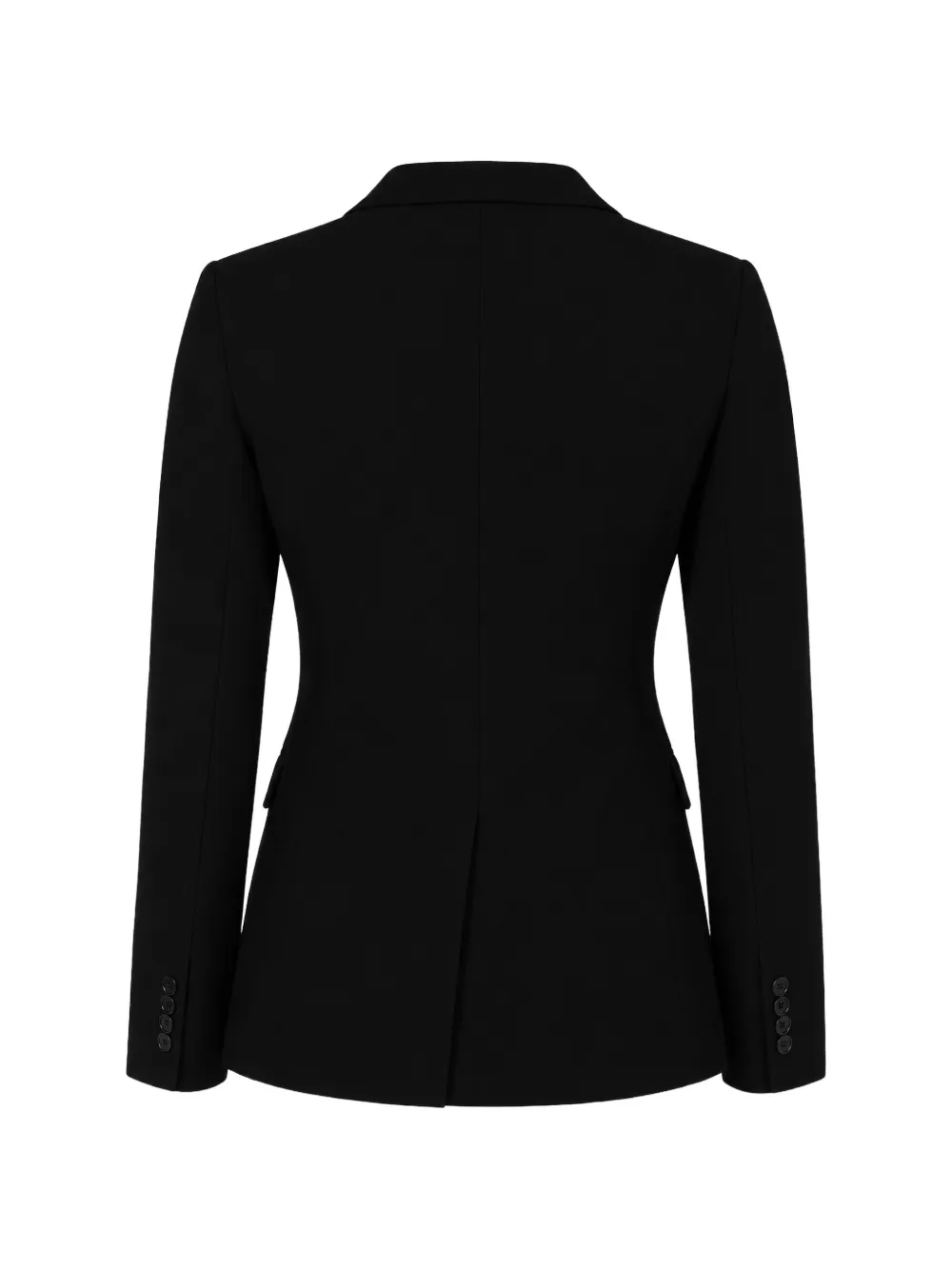 Dolce & Gabbana Blazer met dubbele rij knopen en puntige revers Zwart