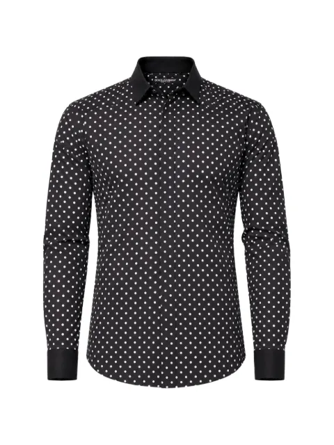 Dolce & Gabbana polka-dot print shirt