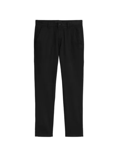 Marc O'Polo twill-texture slim-fit trousers