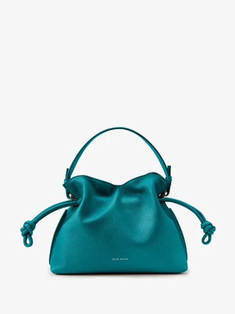 Esin Akan Midi Emma grain leather cross body bag