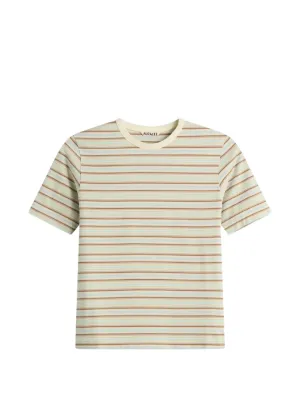 Auralee ストライプ Tシャツ | ブルー | FARFETCH JP