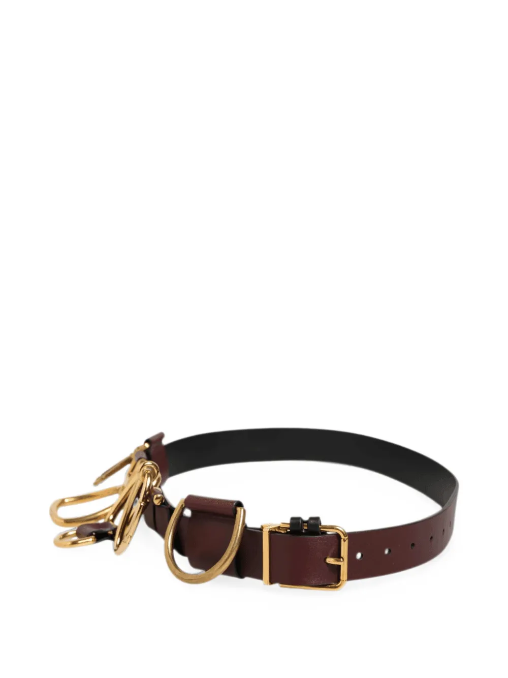 Dolce & Gabbana Leren riem Bruin