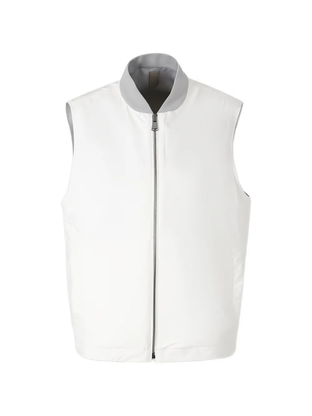 Canali Bodywarmer met rits Grijs