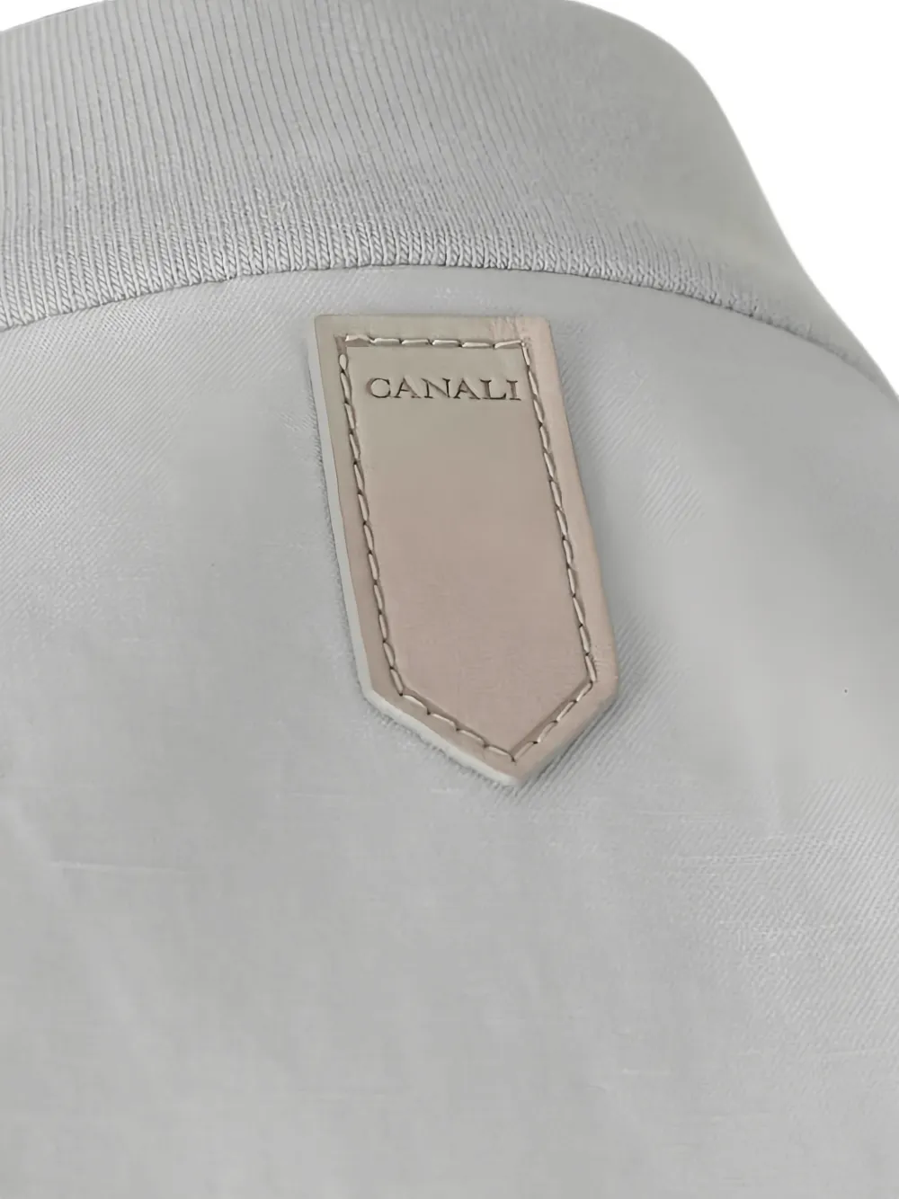 Canali Bodywarmer met rits Grijs
