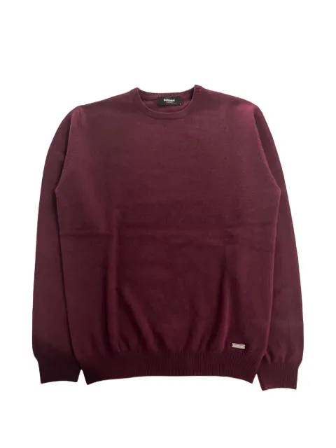 Baldinini logo-plaque crew-neck sweater