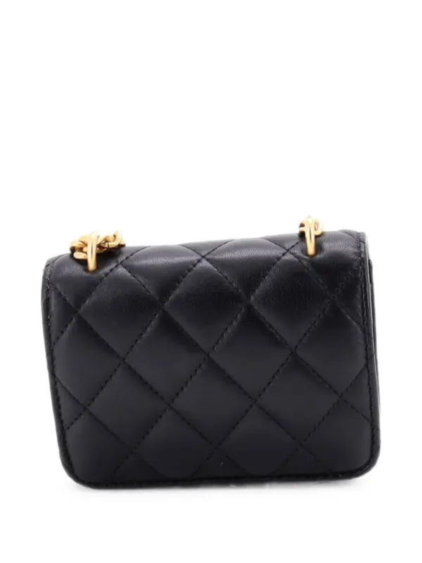 CHANEL Pre-Owned Sweet Camellia Flap Clutch With Chain Quilted
