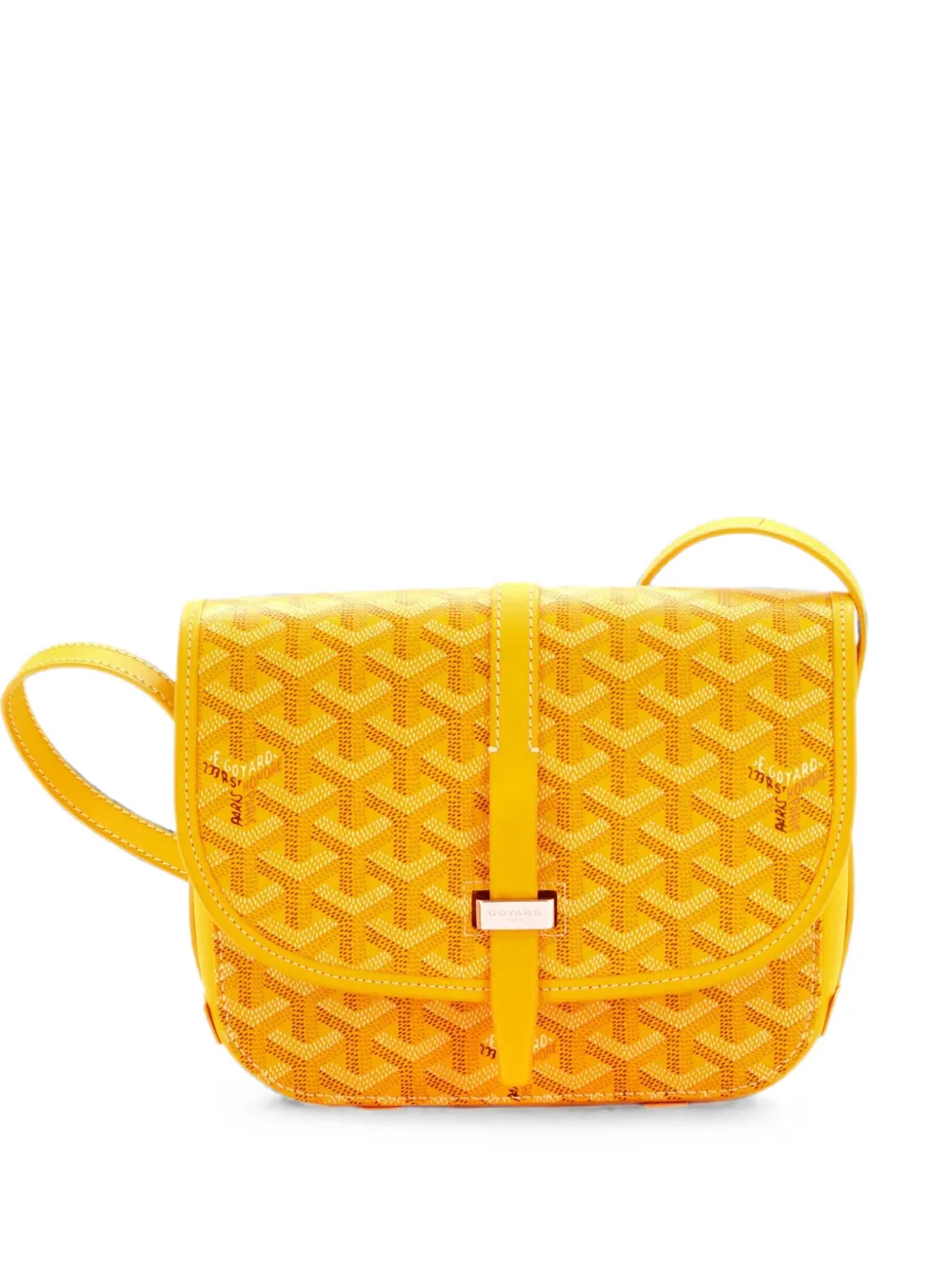 Goyard Pre-Owned Belvedere II Messenger Bag Coated Canvas PM crossbody bag - Arancione