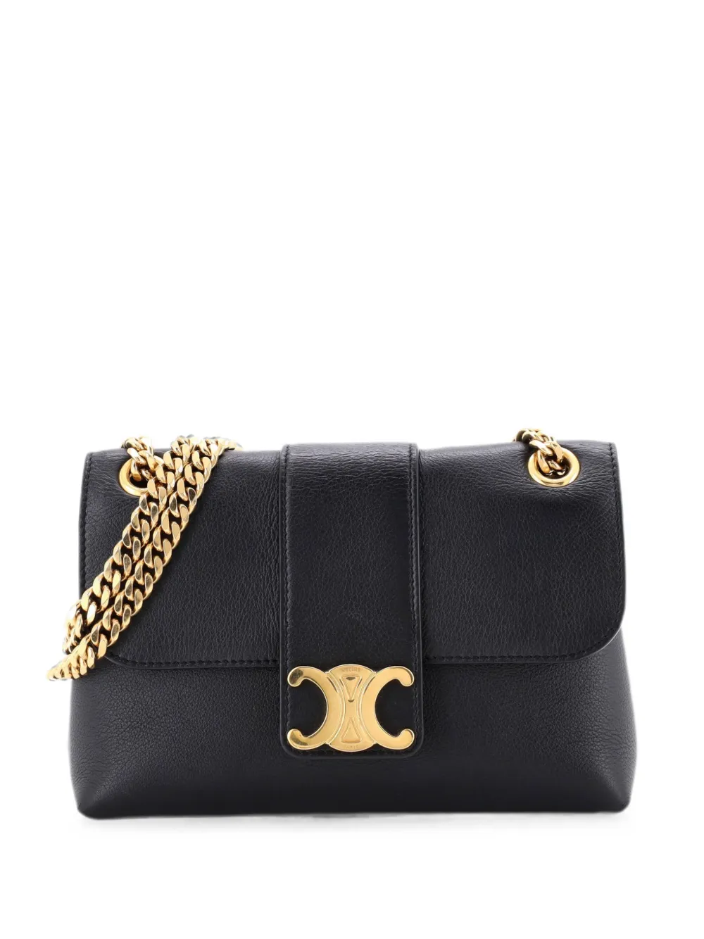 Celine Pre-Owned Victoire Flap Leather Teen shoulder bag - Schwarz